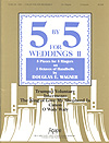 Five by Five for Weddings Vol. 2 Handbell sheet music cover Thumbnail